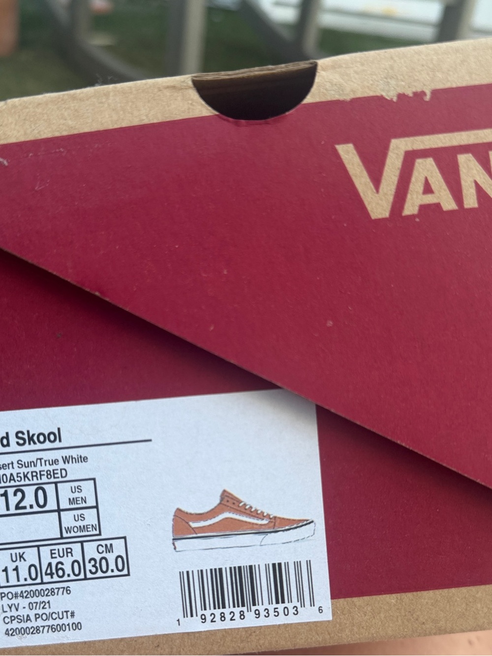Vans - Men's Old Skool - Desert Sun RARE - Picture 5 of 5